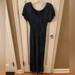 Navy Blue Madewell Jumpsuit, Size Small